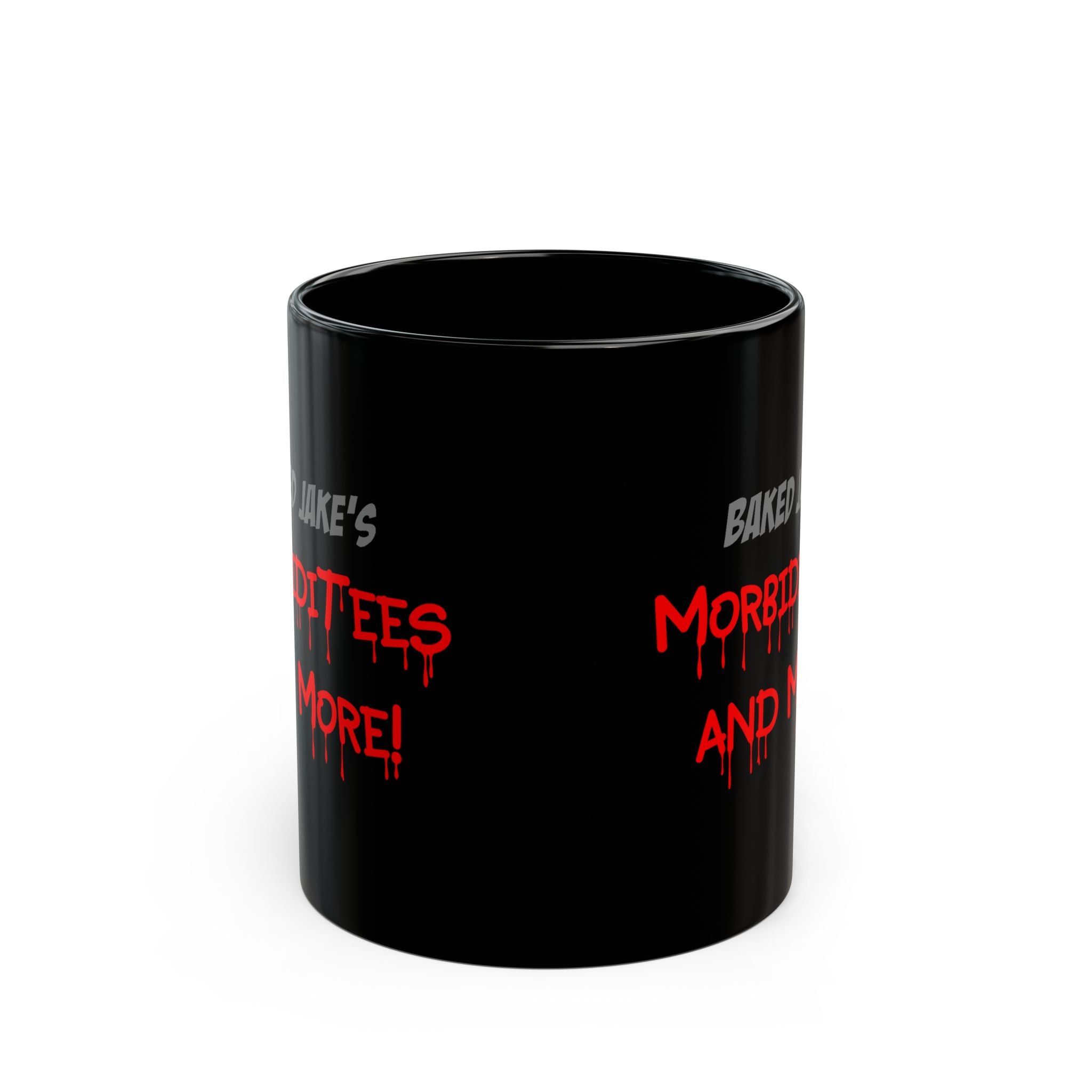 Ceramic Coffee Mug – “Morbiditees and More” Printed Design