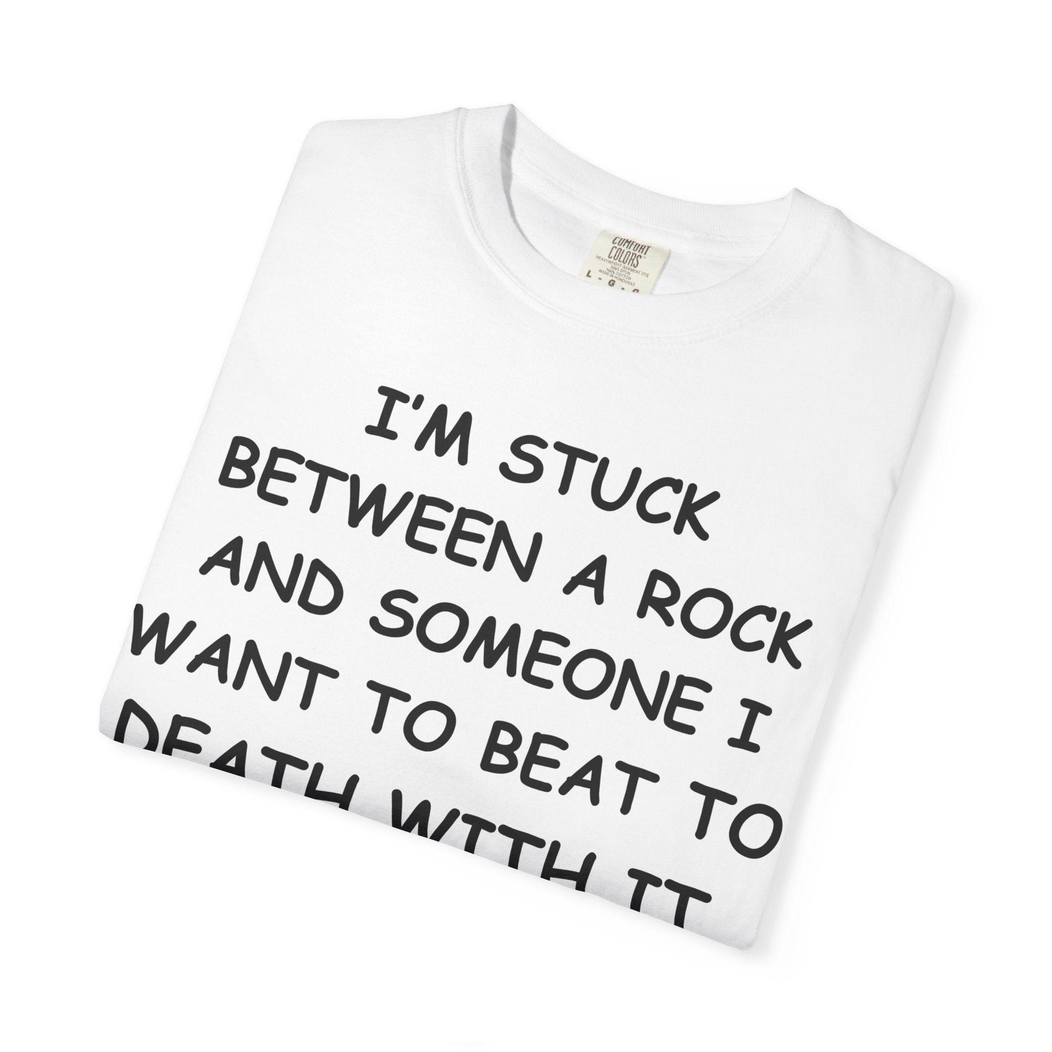 I am stuck between a rock